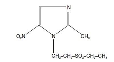 Tinidazole Chem Structure
